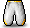 White Split Pants  M 