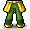 Green Huntress Armor Pants  F 