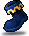 Blue Hunter Boots