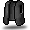 Black Cloth Vest  M 