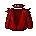 Red Pirate Top  M 