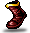 Red Enamel Boots