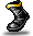 Black Enamel Boots