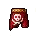 Red Pirate Bottom  M 
