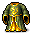 Green Oriental Fury Coat  M 