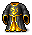 Black Oriental Fury Coat  M 