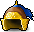 Blue Oriental Helmet