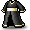 Black Split Piece  M 