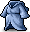 Blue Plain Robe  M 