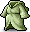 Green Plain Robe  M 