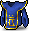 Blue Chaos Robe  M 